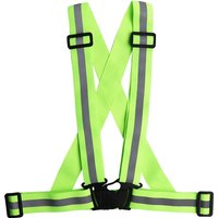 AliExpress NONE Adjustable Lightweight Reflective Vest for Outdoor Night Walking Biking Safety Gear Waterproof Running Safety Vests with Straps