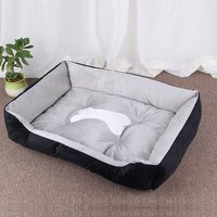 Classical pet Mat Fashion Dog Kennel Bed House Breathable Cotton Soft Cat Nest Dog Warm Bed for Small Medium Dog