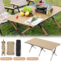 Ultralight Camping Table Outdoor Portable Folding Table Coffe Tables Foldable Outdoor Dinner Desk For Garden Party Picnic BBQ