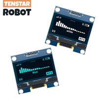 1.3" OLED Display Module White/Blue Color Drive Chip SH1106 128X64 1.3 inch OLED LCD LED IIC I2C Communicate