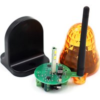 High Intensity LED Warning Beacon Light 24V 230VAC Universal Alarm Signal Lamp for Automatic Gates Garage Door