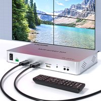Boîtier multi-écrans 4K 60Hz 2x2, contrôleur de mur vidéo HDMI 2x1 3x1 4x1 1x2 1x3 1x4, processeur de fusion multi-écrans TV, PIP