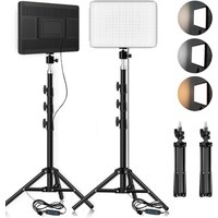 Światła wideo LED Oświetlenie konferencyjne Oświetlenie fotograficzne Selfie Light Lampa studyjna ze statywem do strzelania na żywo TikTok Zoom