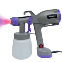 Paint Sprayer with 5 Nozzles Plug-in Painting Spraying Paint Sprayer Tool for Fence Shed Wall Ceiling Furniture Cabinet Garden