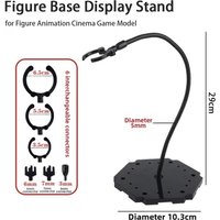 Snake Tube Anime Figure Stand PVC 29cm Toy Bracket Accessories Figure Base Display Stand for Figure Animation Cinema Game Model