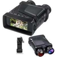 Night Vision Binoculars 1080P HD with 850nm Infrared 5X Digital Zoom 300m Range Goggles for Outdoor Hunting Camping in Full Dark