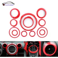 For MINI Countryman R60 2011-2016 Car Styling Interior Accessores Decals Stickers Kit Door Navigation Knob Frame Audio Cover