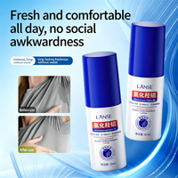 Aluminum Chlorohydrate Antiperspirant Deodorant Spray Long Lasting Underarm Body Odor Removal Armpit Sweat Control For Men Women