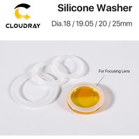 Cloudray Silicone Washer 19.05 20 25mm for CO2 Laser Focusing Lens Mirrors