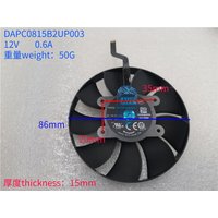 DAPC0815B2UP003 NEW FAN FOR NVIDIA public version NVIDIA GeForce RTX 3080, RTX 3080Ti FE Fan radiator Ti Video card cooling fan