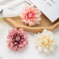 10/20Pcs Artificial Flowers Silk Chrysanthemum DIY Gifts Box Scrapbook Wedding Arch Home Garden Decor Holidays Wreaths Clearance