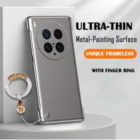 Frameless Slim Painting Matte Hard PC Back Cover Case For VIVO X300 X300S X200 X200S X100 Pro Ultra ShockProof Fundas Lucky Ring