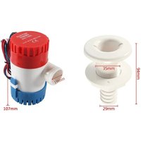 Bilge Pump 12V 24V 750GPH 1100GPH Water Pump Used in Boat Seaplane Motor Homes Houseboat