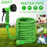 25FT-200FT Expandable Magic Hose Lightweight Design 7 Water Spraying Functions Gun Durable Materials Home Garden Watering Tools