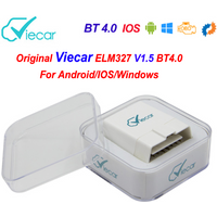 Viecar ELM327 V1.5 Bluetooth 4.0 for Android/IOS PIC18F25K80 ELM 327 V1 5 OBD 2 OBD2 Car Diagnostic Scanner Tool Code Reader