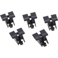 5Pcs Desktop Computer Mainboard PCIE 16X Graphics Card Slot Socket With Fishtail Fixing Clip PCIE X16 Socket Replacement