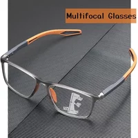 TR90 Anti-blau Licht Multifokale Lesebrille Männer Frauen Progressive Near Far Brillen Ultraleicht Sport Weitsicht Brillen