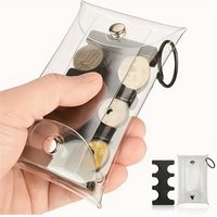 Portable Mini Coin Purse Wear-Resistant Unisex Coin Holder Japanese Yen Coin Holder Sturdy For Daily Travel Short Trips Shopping