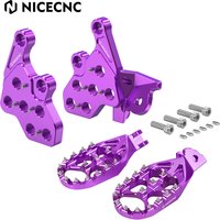 AliExpress NICECNC 2025 2024 For Surron Electric Bike Enlarged Footrest Pedal Foot Pegs Bracket Holder Kit For Sur-Ron Surron Light Bee X S L1E
