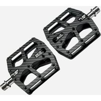 AliExpress plselis Plselis ultra-light carbon fiber road bicycle pedal 260g (double) 14mm thread universal wear-resistant mounting riding.