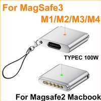 NEW 2026 Magnetic PD100W 20V 5A USB Type-C to Magsafe 3/2 Charger Charging for Mac book lapgop Macbook Air/Pro M1/M2/M3/M4