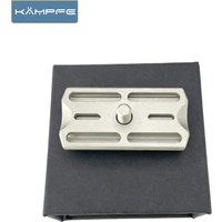 KAMPFE Men's Shaving Razor Replacement Head CNC Stainless Steel Manual Safety Shaver Head for Sensitive Skin