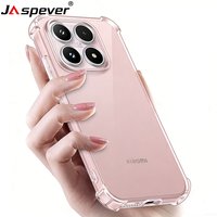 Soft Shockproof Case For Xiaomi 17 15 14 13 Ultra 14T 13T Pro Lite Ultra-Thin Silicone Shell For Xiaomi17 Xiaomi15 Clear Cover
