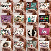 Creative Hot-selling Storage Bags Zipper Student Pencil Bags Cosmetic Storage Bag Wholesale Makeup Pouch Purse Makeup Pouch