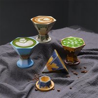170ml Creative Vintage Style Custom Logo Funnel Coffee Cup for Arab