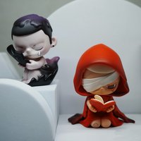 POP MART KUBO Angel's Poem Series Blind Box Toys Mystery BoxGuess Bag Action Figure Surprise Cute Model Birthday Gift