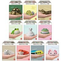 Genuine CANDY TOY Figure Small Scale Model Handheld Little Cute Friend Cynops Eublepharis Macularius Action Figure Model Toys