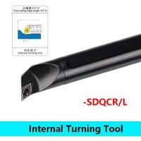 LIHAOPING Internal Tool Holder SDQCR S10K S12M S16Q SDQCR07 SDQCR11 Lathe Cutter Turning Tools Boring Bar CNC SDQCL DCMT Inserts