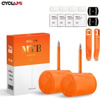 Ultralight Mountain Bike Inner Tube MTB 26 27.5 29 Inches Bicycle TPU Tire 45 65mm French Presta Valve Anti-Oxidation CYCLAMI