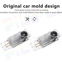 Car Emblem Projector Lights Door Welcome Lamps For Porsche Cayenne accessory