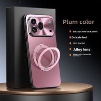 For Honor 600 Pro Case Luxury 360° Magnetic Rotating Stand Frosted Acrylic Cover For HONOR 600 Ultra-Thin Shockproof Funda