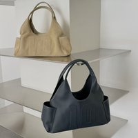 FIRMRANCH Autumn/Winter Fashionable Vintage Number 10 Design Versatile Large Capacity Women' Genuine Leather Shoulder Bag Tote