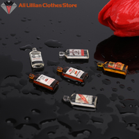 ⭐HOT❗ 6Pcs 1/12 Dollhouse Miniature Accessories Mini Resin Whiskey Wine Bottle Toys