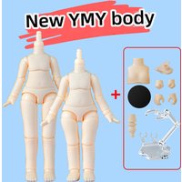 New YMY Body Ob11 Body Movable Joint Doll for GSC, 1/12bjd Body, Obitsu11 Doll Accessories Replacement Hand Chest Toy White skin