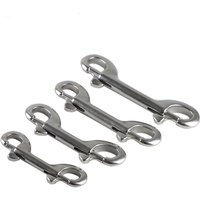 Double End Bolt Snap Hooks, Marine Grade Quick Release Clips for Scuba Diving, Dog Leash, Key Chain