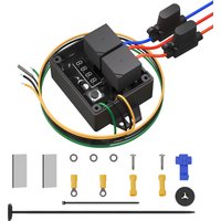 Digital Radiator Fan Controller #0444 Dual Electric Thermatic Fan 12V and 24V Adjustable Temperature Range from 40°C to 110°C