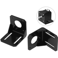 NEMA 17 Steppr Motor Accessories Bracket Support Mounting L Type Bracket Mount 42 Stepping Stepper Motor Nema17 Motor Holder