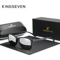 KINGSEVEN UV400 Sunscreen Sunglasses Men Polarized Lens Driving Anti-glare Glasses Women Outdoor Sports Causal Fishing Eyewear
