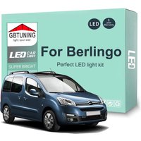 LED Interior Light Bulb Kit For Citroen Berlingo 1996-2014 2015 2016 2017 2018 2019 2020 Canbus Car Dome Map Trunk Lamp No Error
