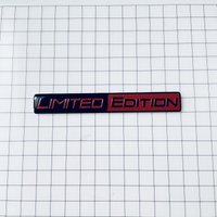 Limited Edition Emblem 3D Metal Badge Car Decal Motorcycle Sticker Auto Window Racing Sport Emblem for Rear Trunk Side Fender