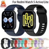 Official 1:1 Silicone strap For Xiaomi Redmi Watch 5 Active/Lite accessories Original Sport Bracelet correa redmi watch 5 active
