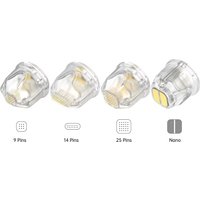 10pcs Disposable Needle Cartridge For Bio Pen Q2 Replacement 9pins 14pins 25pins Nano Cartridges Titanium Needles Massaage Tips