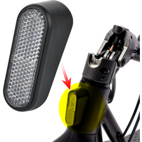 Front Reflector For Ninebot F2/F2 Plus/F2 Pro Electric Scooter Pole Tube Reflecting Cover Case Accessories
