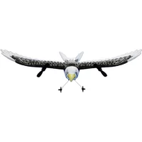 FX651 RC Eagle Shaped Airplane - 2.4G Wireless Remote Control 405mm Foam Glider Toy for Boys & Girls