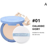 MAYCHEER Silky Powder Matte Makeup Face Waterproof Long Lasting Portable Oil-control Setting Powder Daily Easy Smooth Use 2026