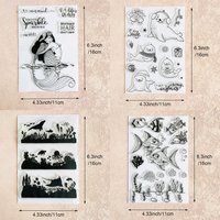 Mermaid/Clear Stamps/Seal For DIY Scrapbooking Card Making Album Decorative Seal Craft